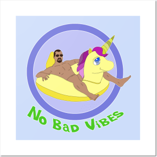 No Bad Vibes Posters and Art